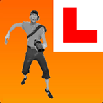 Fisshu with L plates Fisshu with L plates